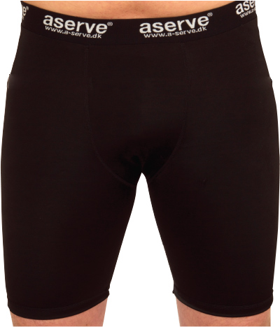 Aserve Kompressionsshorts Hvid Large