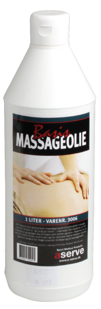 Aserve Massageolie Basis    Liter