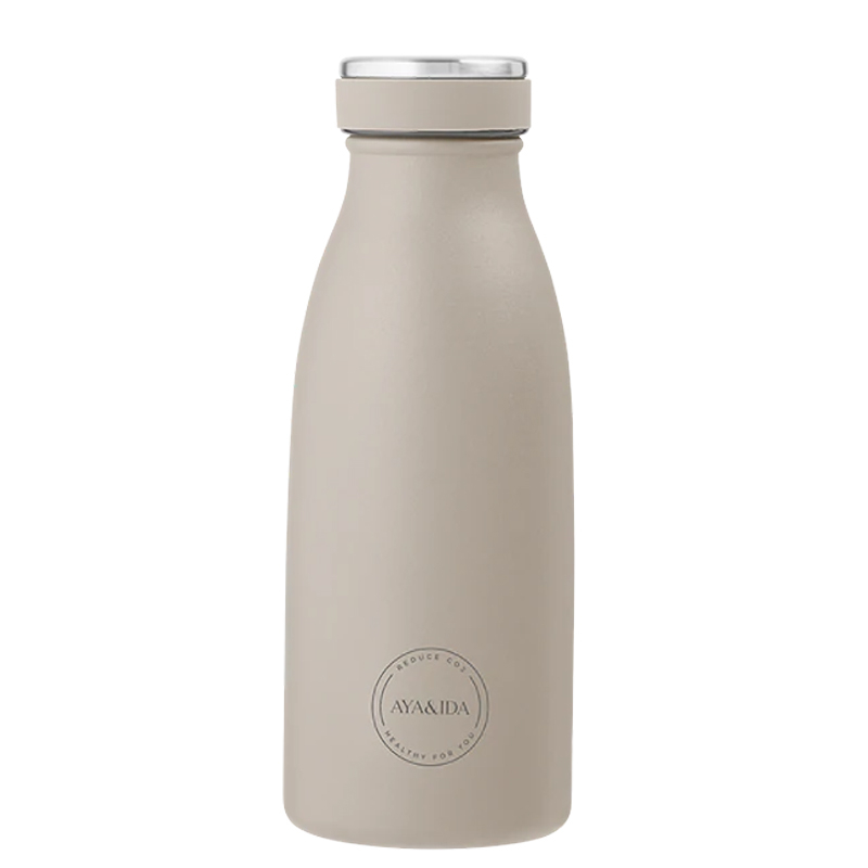 Aya Ida Drikkeflaske  350 Ml Cream Beige