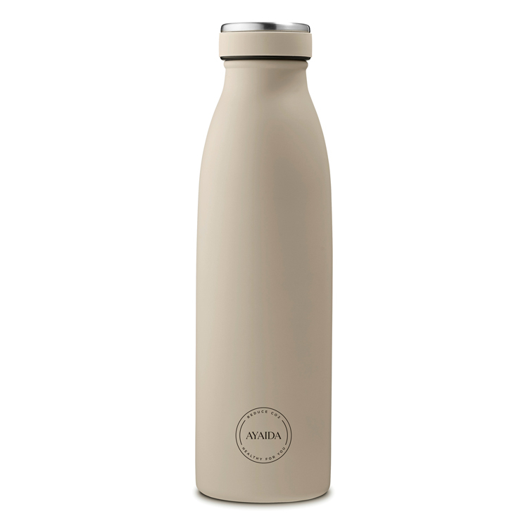 Aya Ida Drikkeflaske  500 Ml Cream Beige