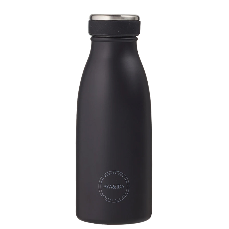 Aya Ida Drikkeflaske  350 Ml Sort