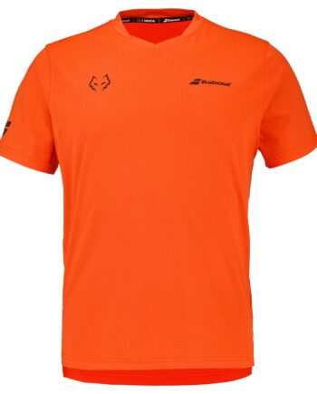 Babolat Crew Neck Tee Juan Lebron  Red Orange