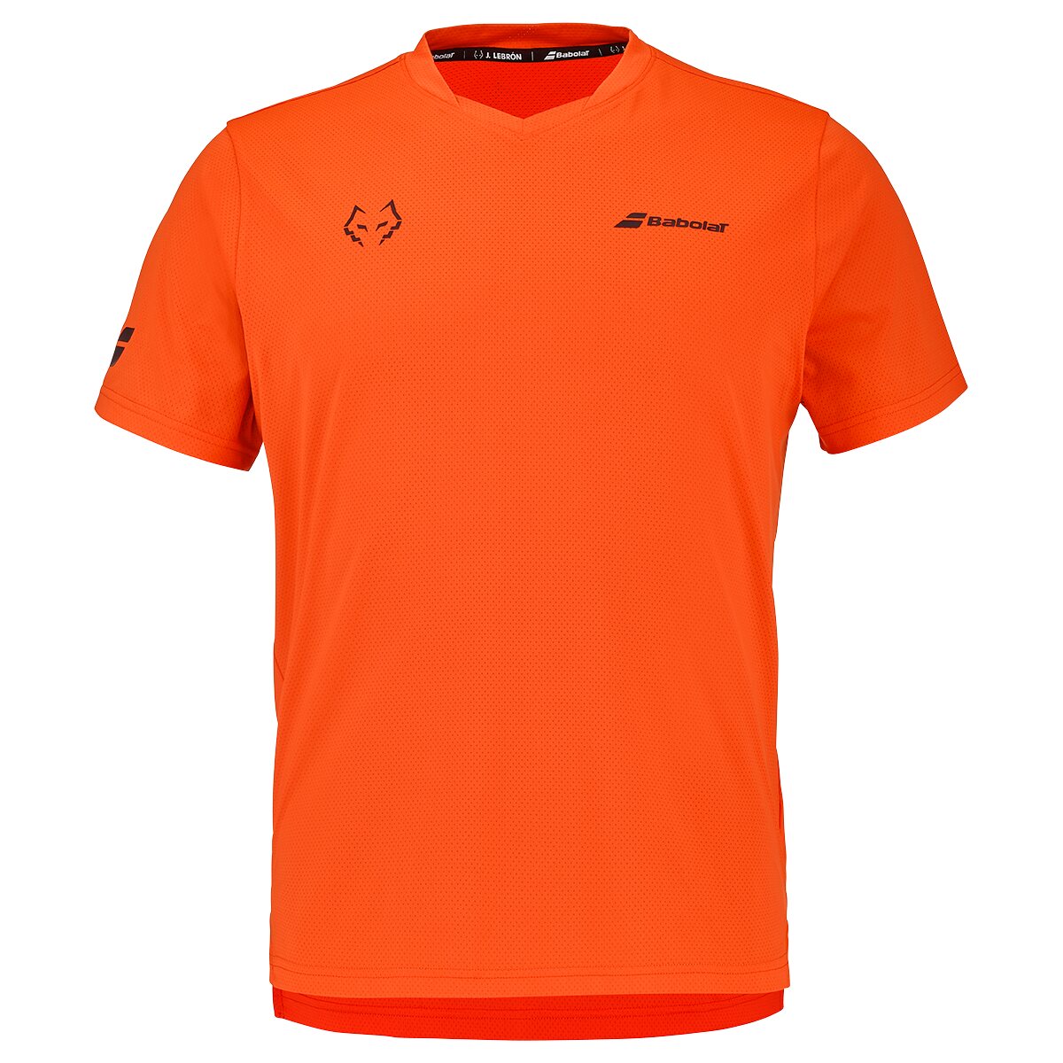 Babolat Crew Neck Tee Juan Lebron Red Orange