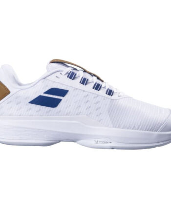 Babolat Jet Tere   All Court Wimbledon Men  White Blue Navy  42