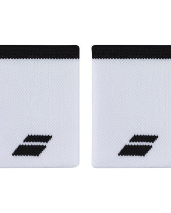 Babolat Logo Jumbo Wristbands   -pak  White Black