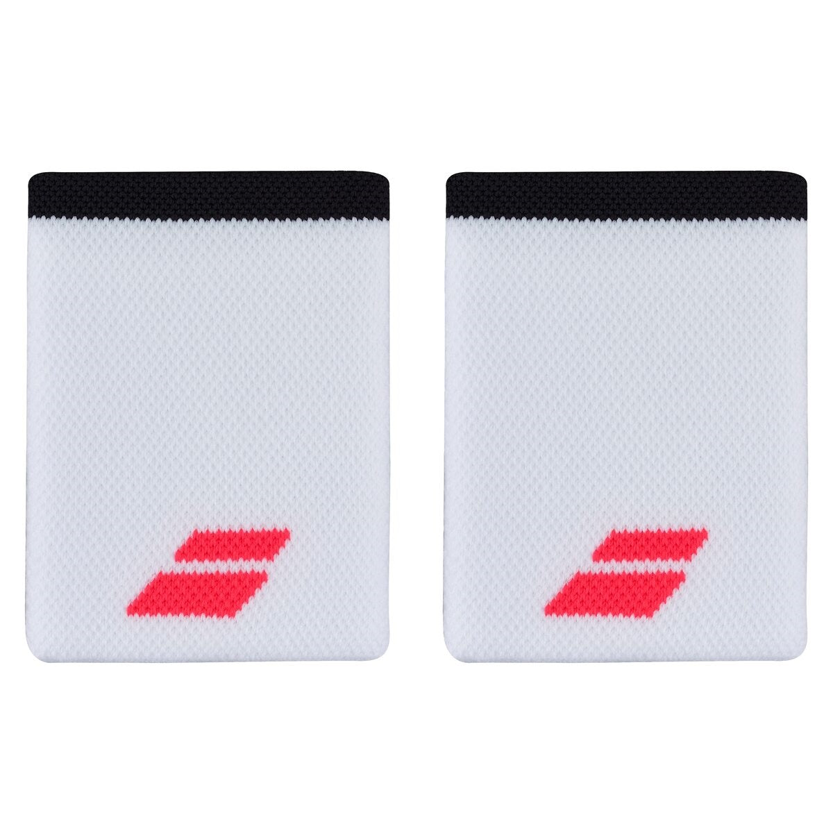 Babolat Logo Jumbo Wristbands   -pak  White Red