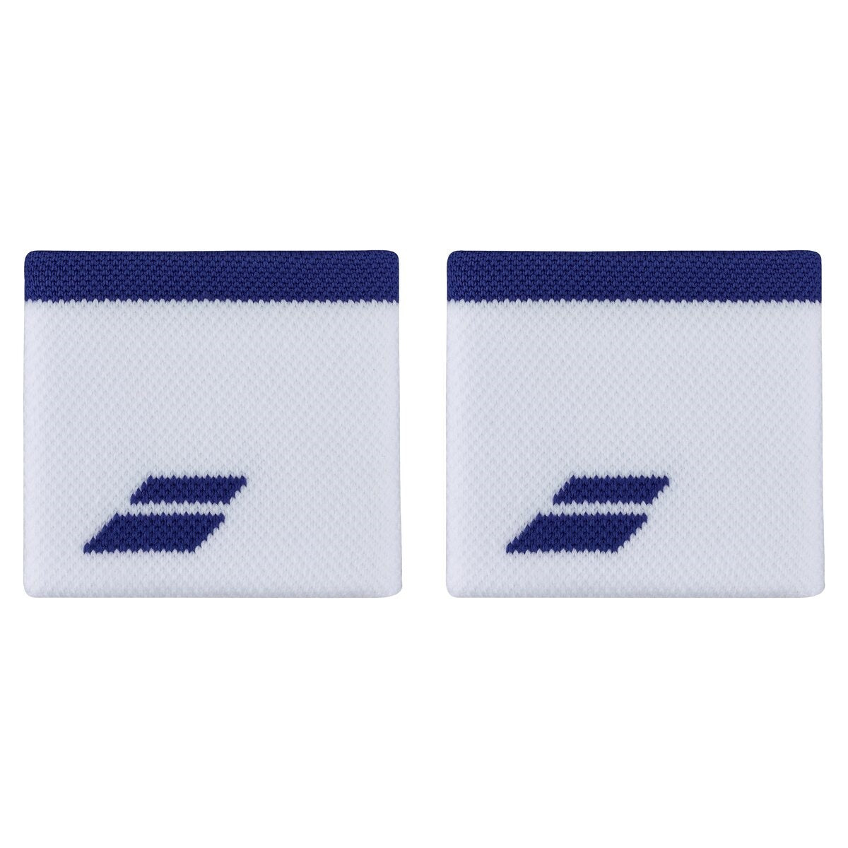 Babolat Logo Wristbands   -pak  White Blue