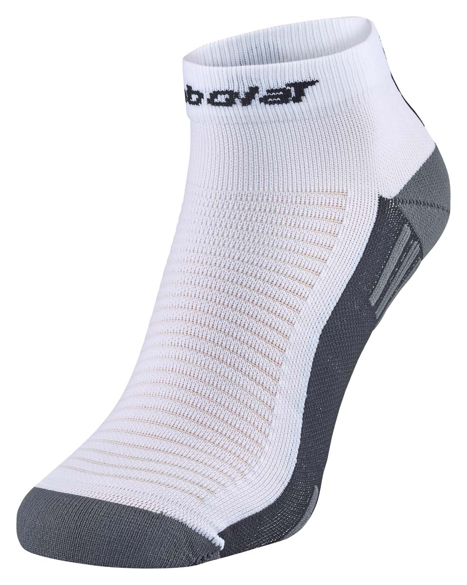 Babolat Padel Quarter Strømper  White Black  35-38