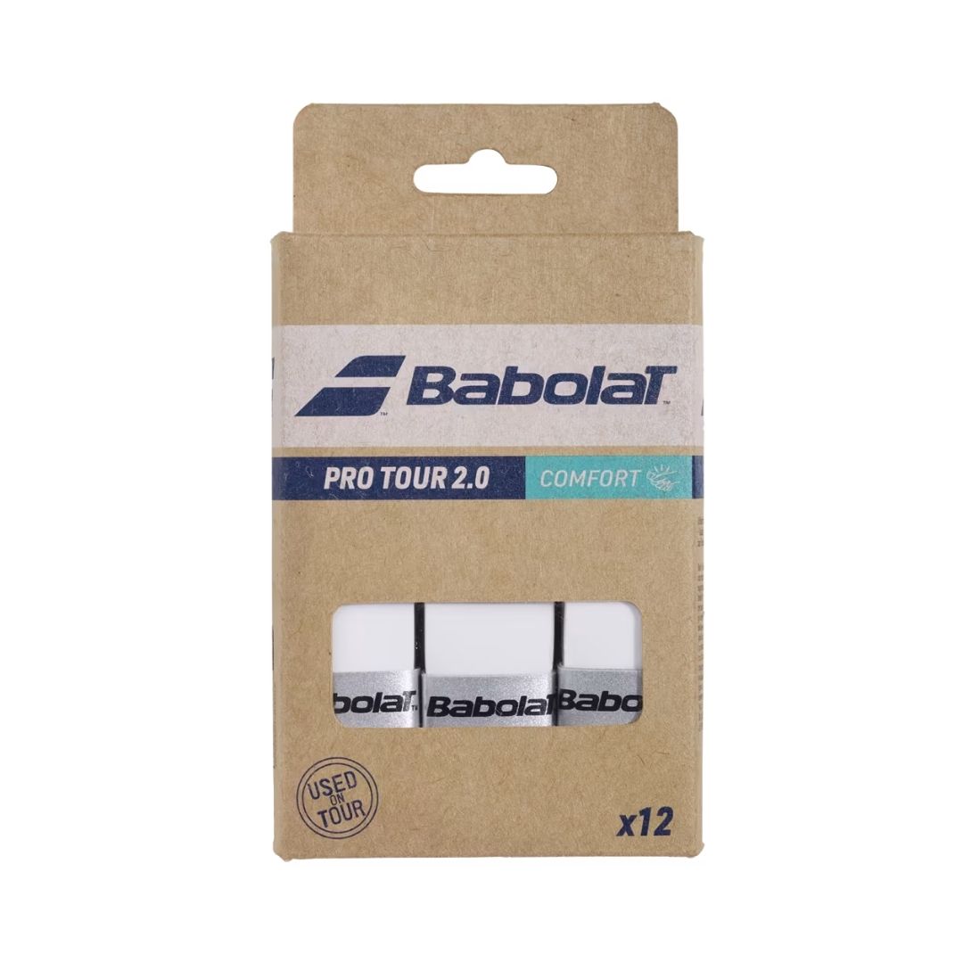 Babolat Pro Tour     Overgrips  12-pak  White