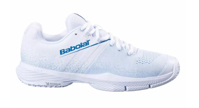 Babolat Sensa Women Padelsko White Cool Blue 37