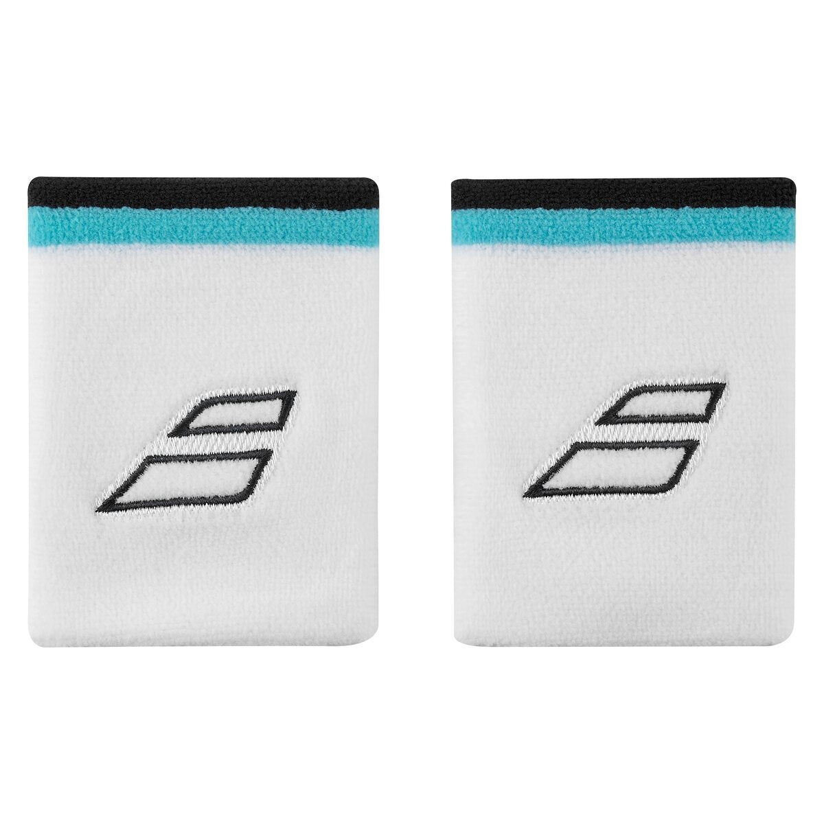 Babolat Terry Jumbo Wristbands   -pak  White Blue