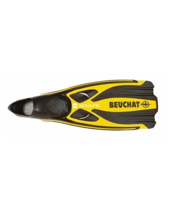 Beuchat Finner 1dive Full-foot Gul Sort