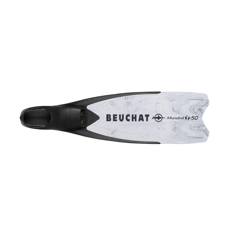 Beuchat Finner Mundial One-50 Hvid Marmor