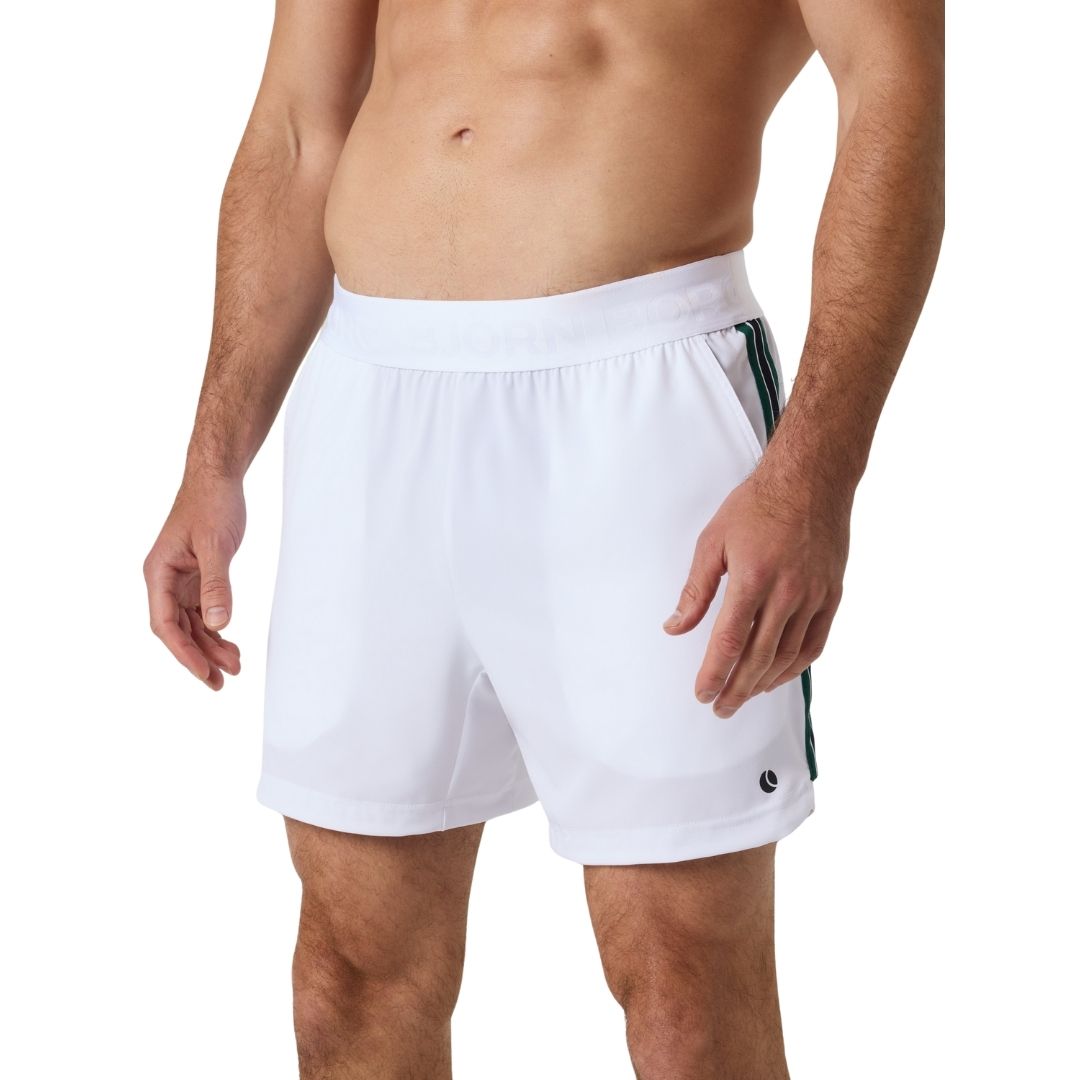 Björn Borg Ace Retro   Quot  Shorts  Brilliant White