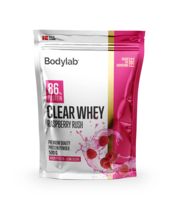 Bodylab Clear Whey Rasberry Rush Proteinpulver  500g