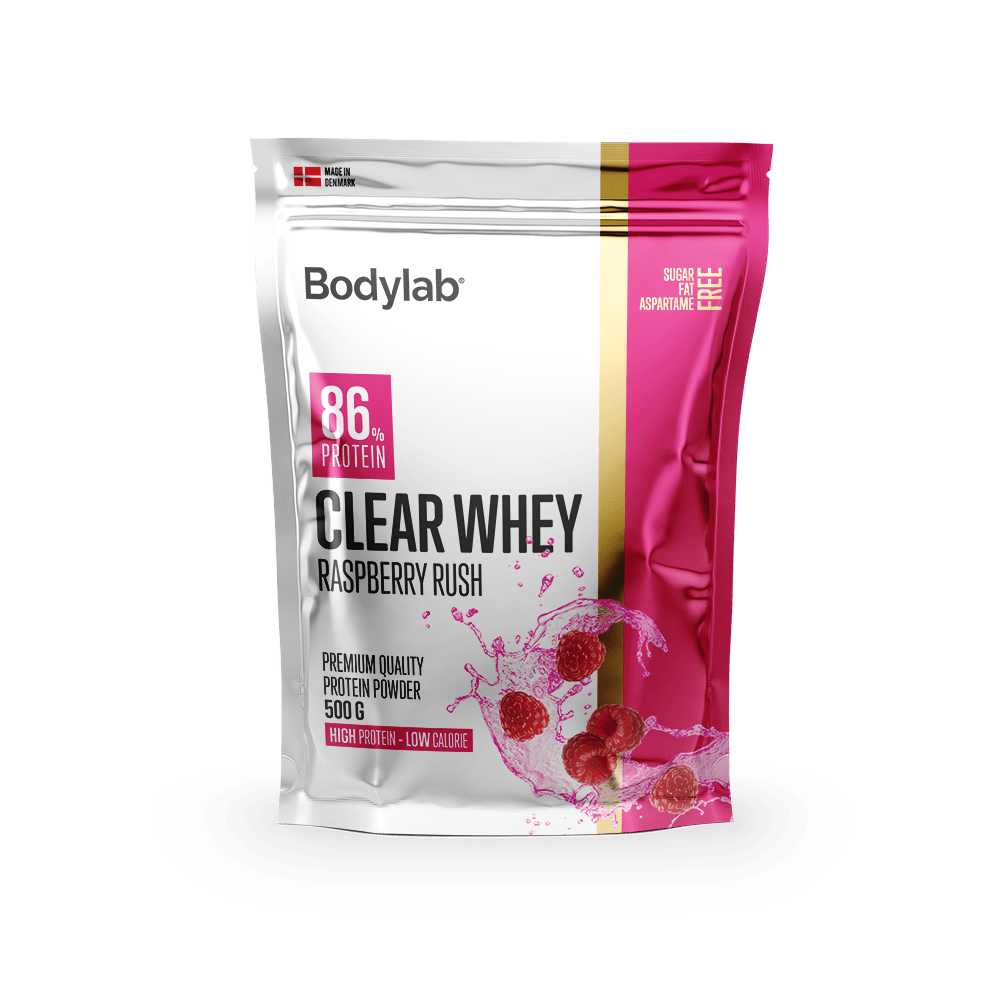 Bodylab Clear Whey Rasberry Rush Proteinpulver 500g