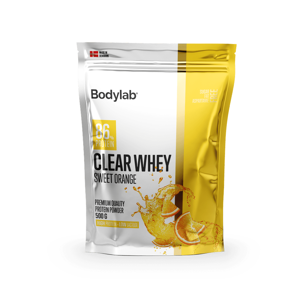 Bodylab Clear Whey Sweet Orange Proteinpulver 500g