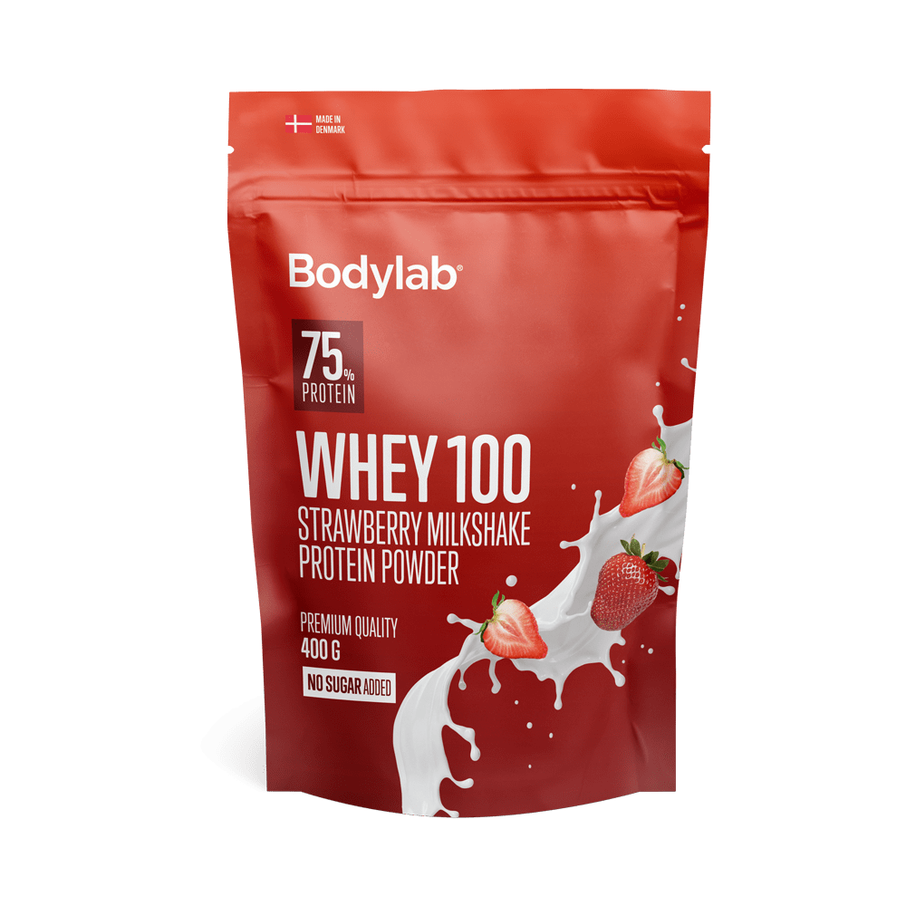 Bodylab Whey 100 Proteinpulver Strawberry Milkshake 400g
