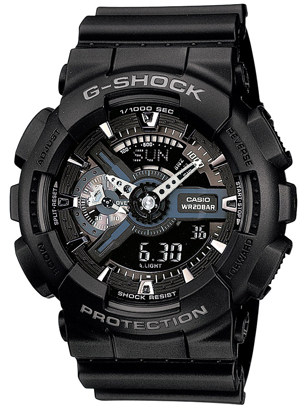 Casio Ga-110-1ber Herreur  -shock Ur Sort