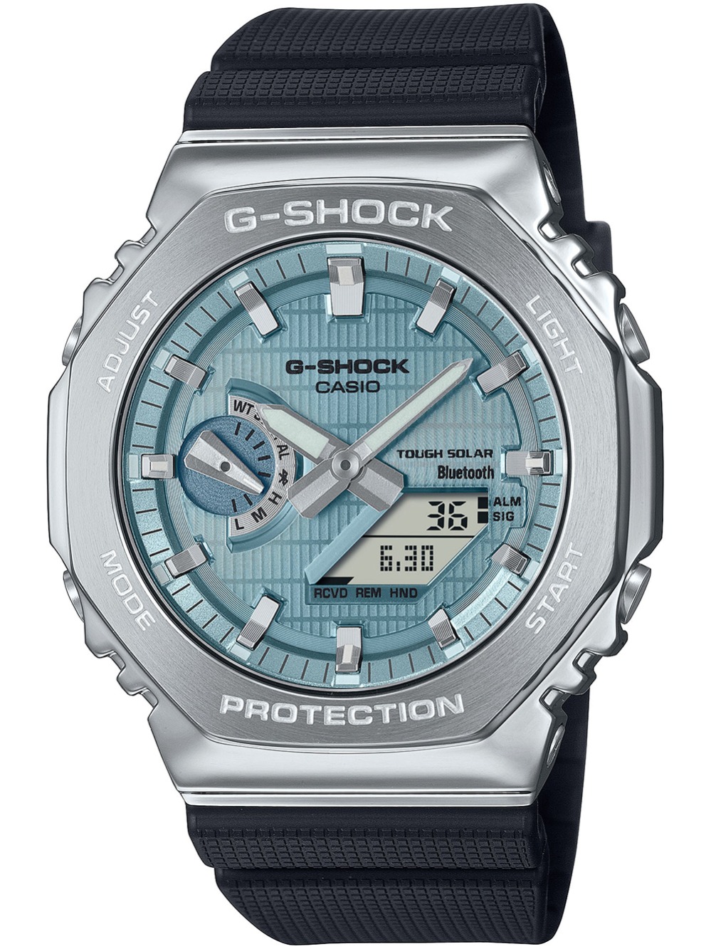 Casio Gbm-2100a-1a2er Herreur -shock -steel Solar