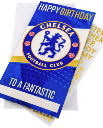 Chelsea Fc Personligt Fødselsdagskort
