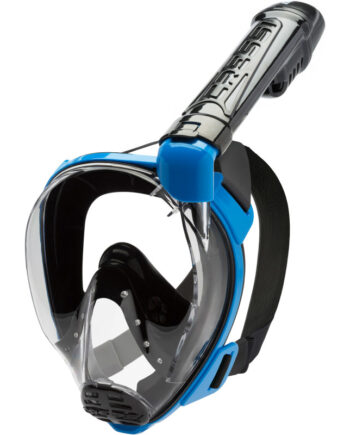 Cressi Baron Full Face Maske Sort   Blå