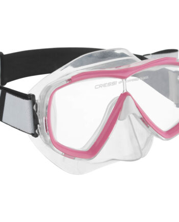 Cressi Estrella Tx Junior Dykkermaske Klar   Pink