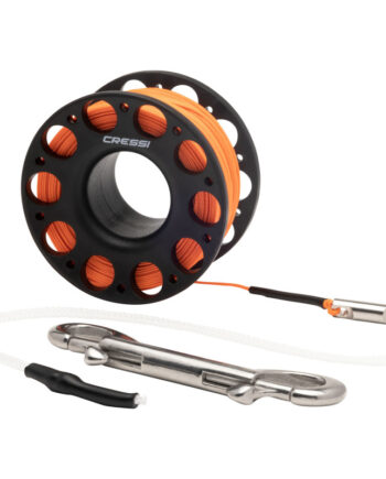 Cressi Finger Spool Med Bolt Snap