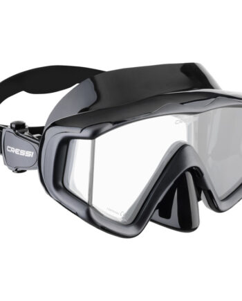 Cressi Liberty Triside Dykkermaske Sort   Grafit