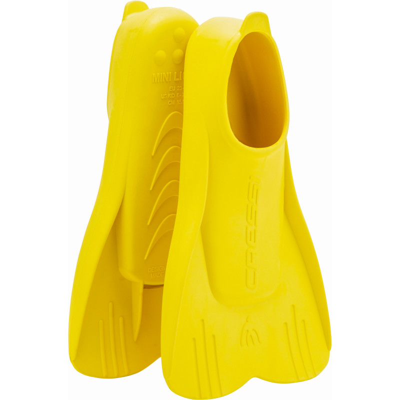 Cressi Mini Light Finner Gul