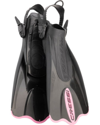 Cressi Palau Saf Finner Sort   Pink