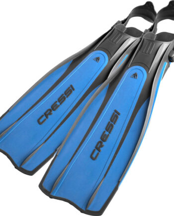 Cressi Pro Light Finner Sort   Blå