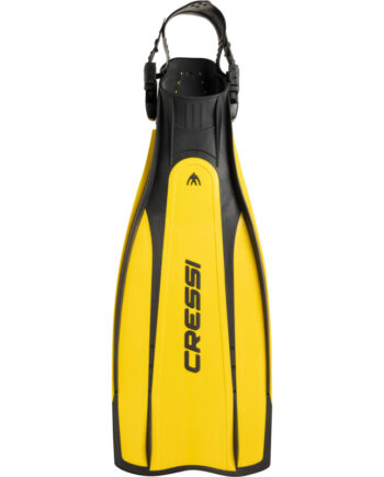 Cressi Pro Light Finner Sort   Gul