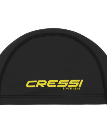 Cressi Senna Svømmehætte Sort   Gul