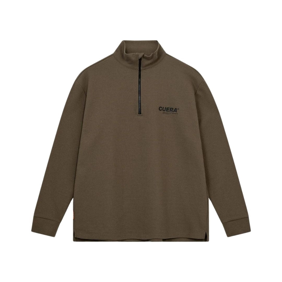 Cuera Active Structure Half Zip  Army