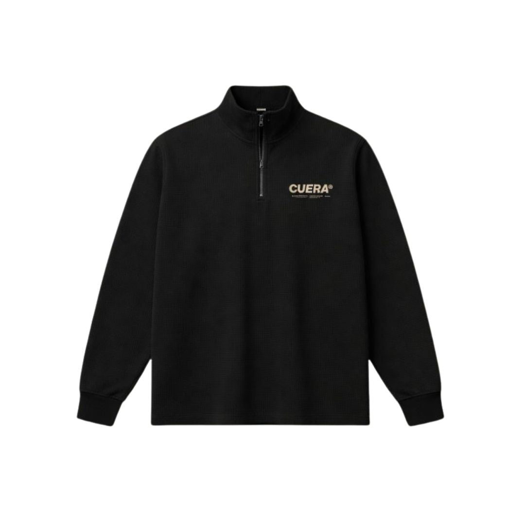 Cuera Active Structure Half Zip  Black
