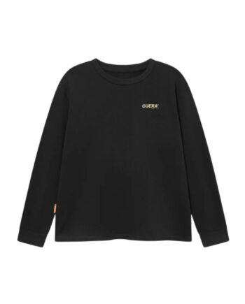 Cuera Offcourt Logo Long Sleeve Tee  Anthracite