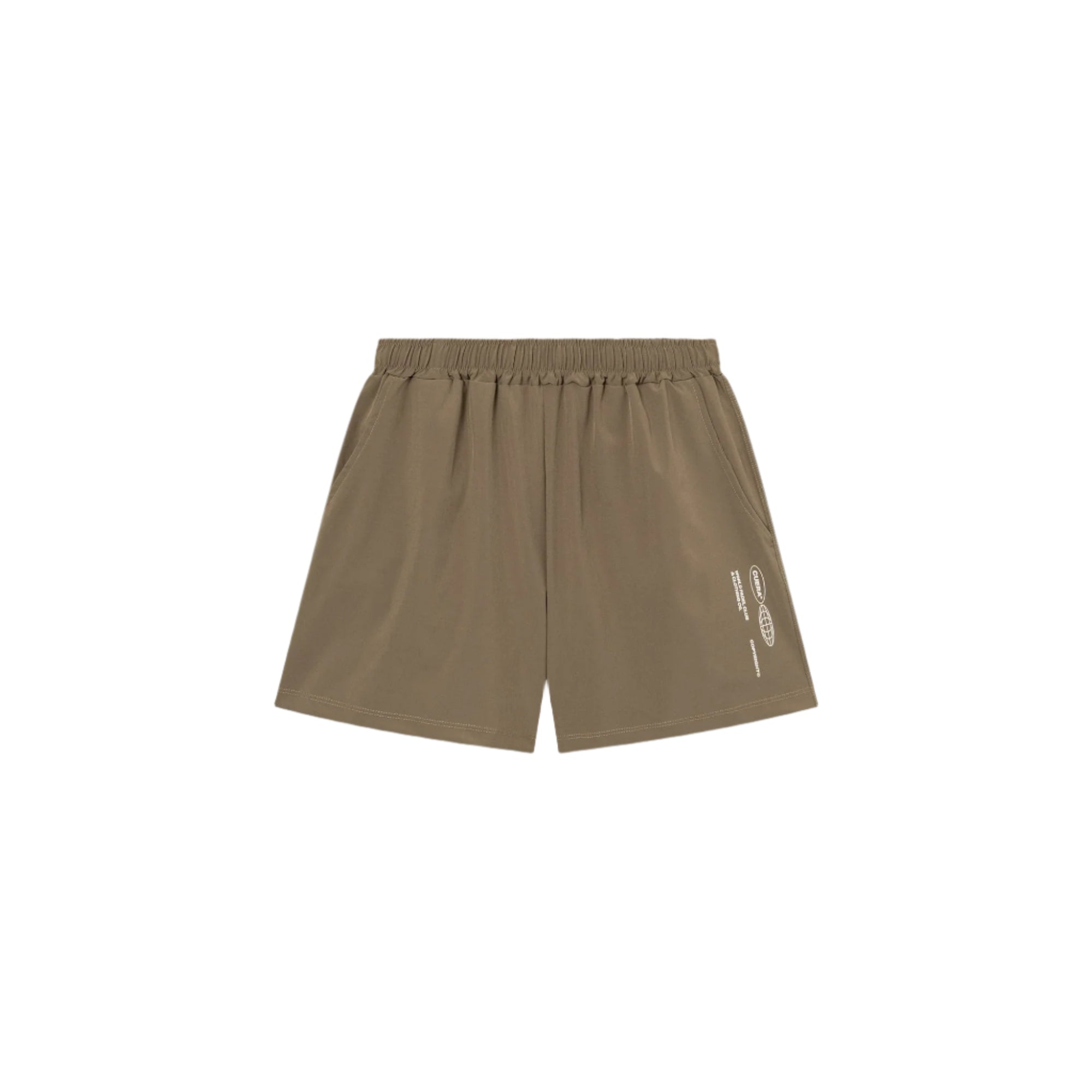 Cuera Womens Active Globe Shorts  Walnut