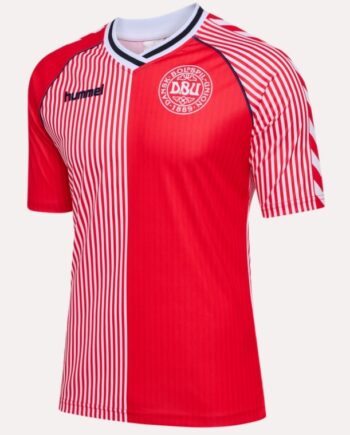 Denmark 1986 Home Jersey Mens-