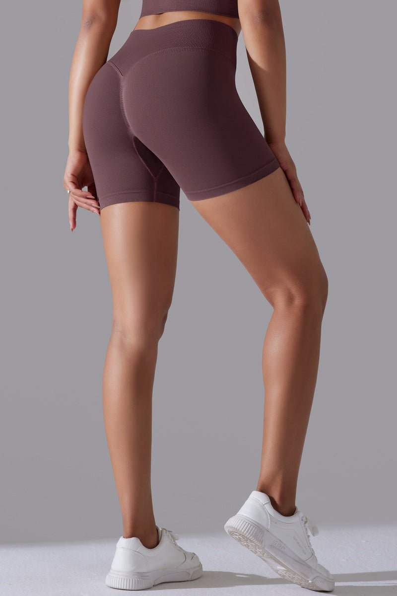 Enduranceflex Scrunch Shorts Darkred Small Darkred