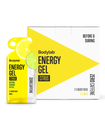 Energy Gel  12   40    Citrus  Zero Caffeine
