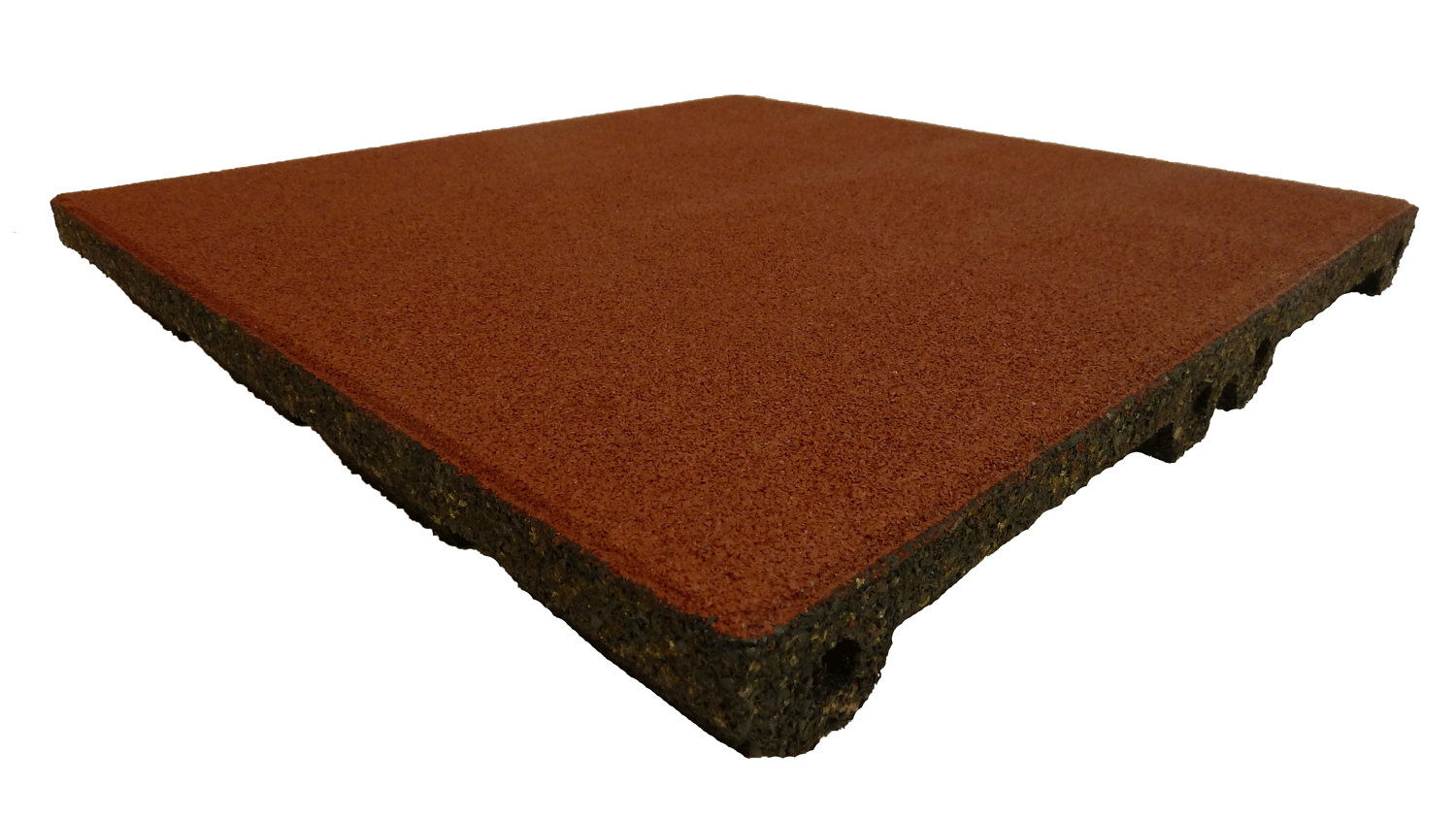 Ergofloor Ergoplay Impact Gummifliser Faldunderlag 500x500x75 Mm Rød
