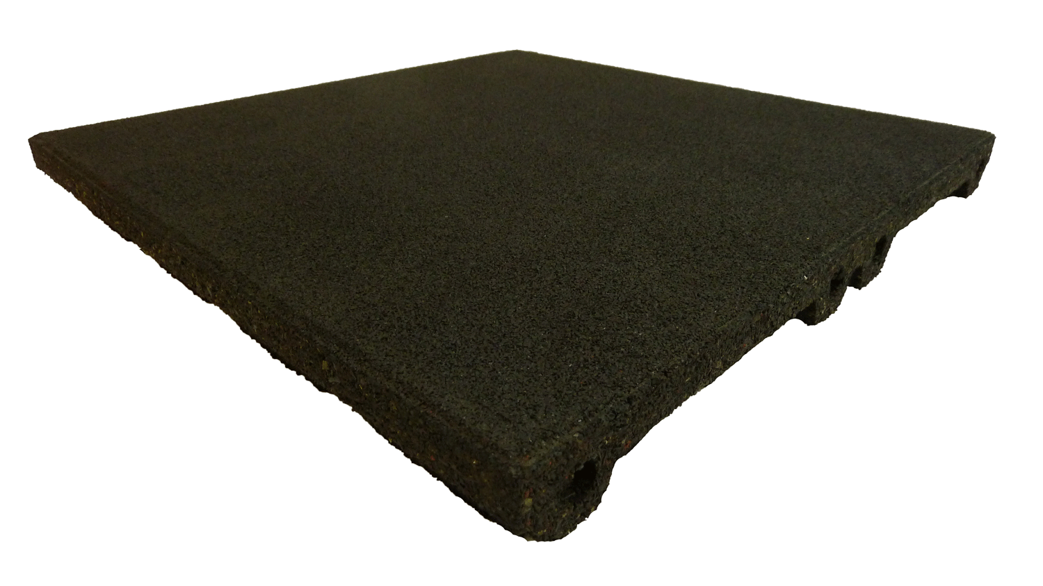 Ergofloor Ergoplay Impact Gummifliser Faldunderlag 500x500x90 Mm Sort