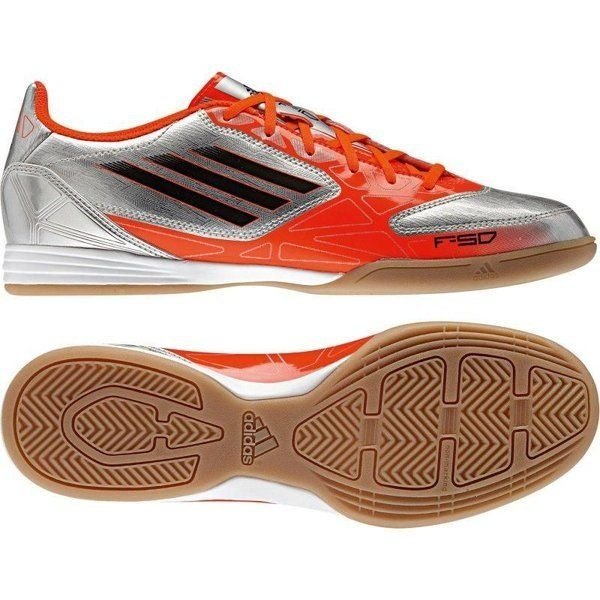 F10 Ic Shoes Messi  Silver  Infrared  Men  -10   Uk   45       Us 11