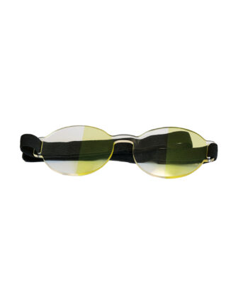 Farve Spectrum Halv-felt Brille  Gul   Transparent