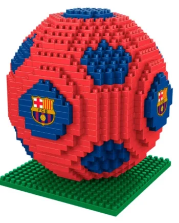 Fc Barcelona Br   3d Fodbold  Kreativt Byggesæt