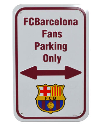 Fc Barcelona Parkerings Skilt