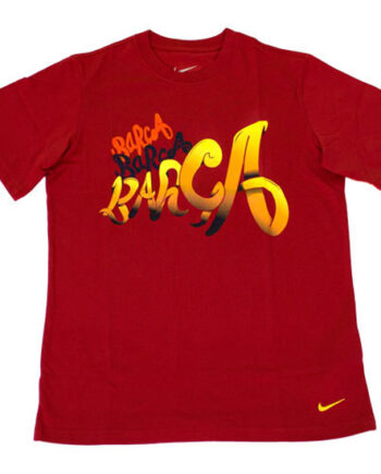 Fc Barcelona  -shirt Core 2011 12 Rød Børn-ym   137-147