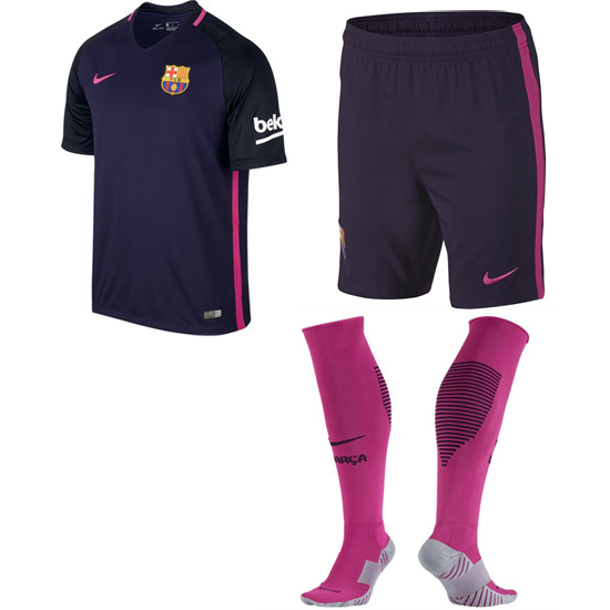 Fcb Ude Strømper 34-38
