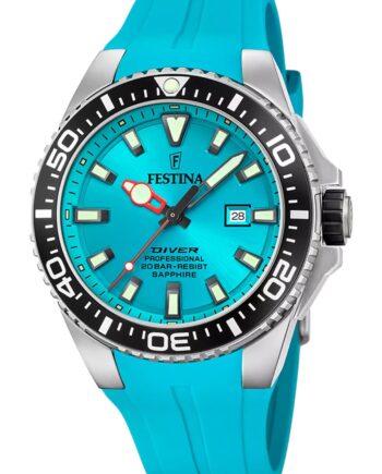 Festina F20664   Herreur Diver Ur Med Silikone Rem